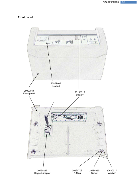 Spare Parts List