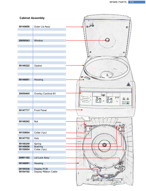 Spare Parts List